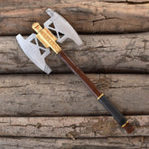 Gimli Battle Axe & Helmet Pair From LOTR